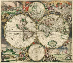 Terrarum Orbis Tabula (after G. a Schagen, c.1689)